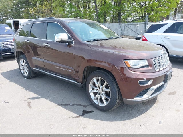 2014 Jeep Grand Cherokee Summit მანქანა იყიდება აუქციონზე, vin: 1C4RJFJG1EC326365, აუქციონის ნომერი: 45094344