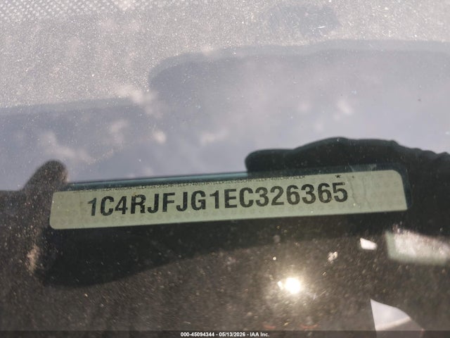 2014 Jeep Grand Cherokee Summit მანქანა იყიდება აუქციონზე, vin: 1C4RJFJG1EC326365, აუქციონის ნომერი: 45094344
