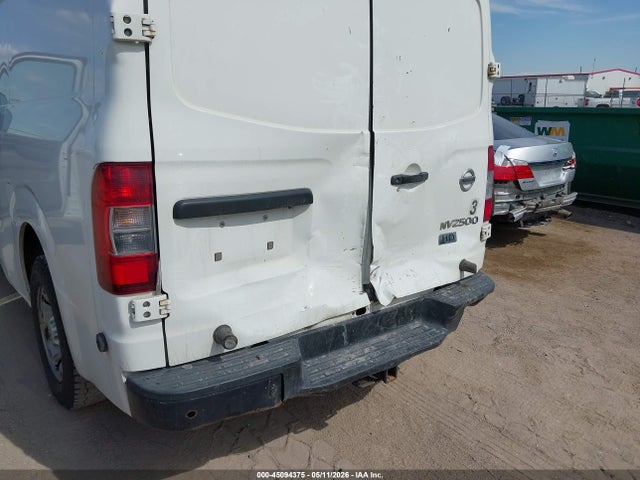 1N6AF0LY9EN107804 Nissan Nv Cargo Nv2500 Hd Sv V8