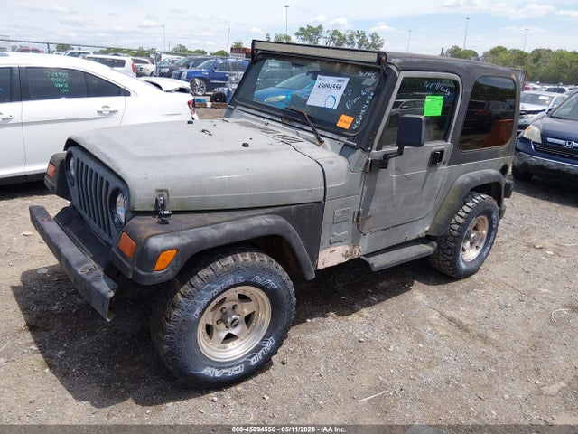 45094550 :رقم المزاد ، 1J4FY29P1VP465572 vin ، 1997 Jeep Wrangler Se مزاد بيع