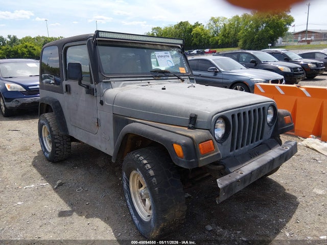 45094550 :رقم المزاد ، 1J4FY29P1VP465572 vin ، 1997 Jeep Wrangler Se مزاد بيع