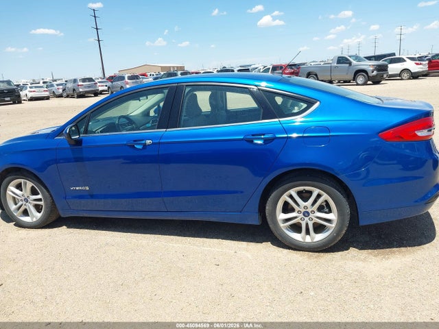 3FA6P0LU8JR212723 Ford Fusion Hybrid Se