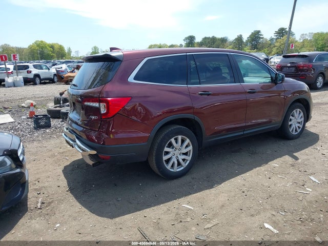 2019 Honda Pilot Lx მანქანა იყიდება აუქციონზე, vin: 5FNYF6H13KB096373, აუქციონის ნომერი: 45094646