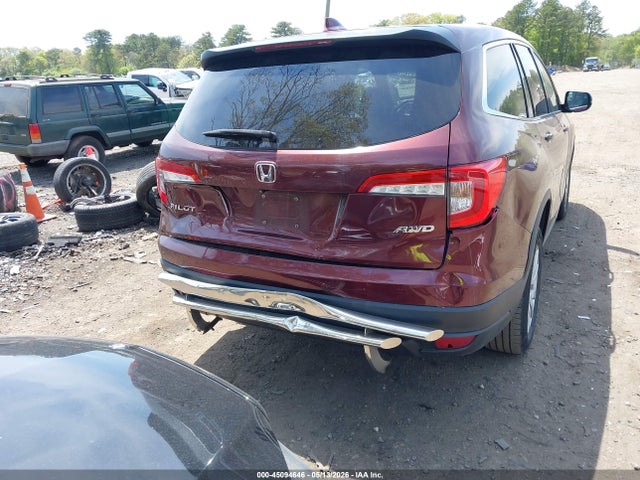 2019 Honda Pilot Lx მანქანა იყიდება აუქციონზე, vin: 5FNYF6H13KB096373, აუქციონის ნომერი: 45094646