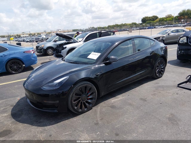 2023 Tesla Model 3 Performance Dual Motor All-wheel Drive მანქანა იყიდება აუქციონზე, vin: 5YJ3E1EC3PF621008, აუქციონის ნომერი: 45094675
