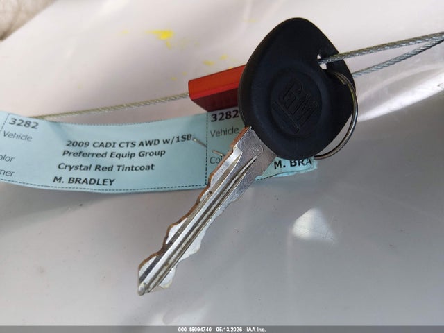 2009 Cadillac Cts Standard მანქანა იყიდება აუქციონზე, vin: 1G6DT57V190122535, აუქციონის ნომერი: 45094740