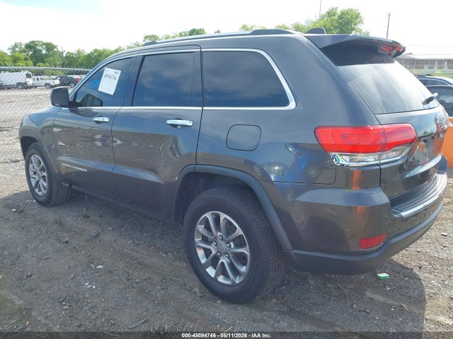 45094746 :رقم المزاد ، 1C4RJEBG2FC635238 vin ، 2015 Jeep Grand Cherokee Limited مزاد بيع