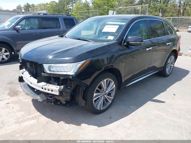 Продаж на аукціоні авто 2017 Acura Mdx Technology Package, vin: 5J8YD4H50HL006357, номер лоту: 45094830