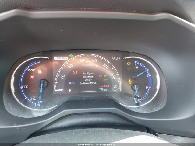 2021 Toyota Rav4 Hybrid Xse მანქანა იყიდება აუქციონზე, vin: 2T3E6RFV3MW010261, აუქციონის ნომერი: 45094832