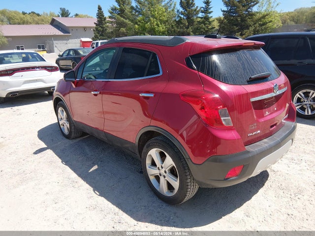 2016 Buick Encore Leather მანქანა იყიდება აუქციონზე, vin: KL4CJGSB8GB560570, აუქციონის ნომერი: 45094853