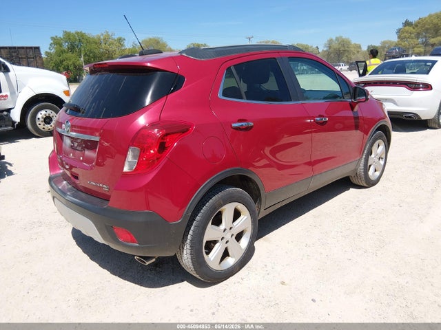 2016 Buick Encore Leather მანქანა იყიდება აუქციონზე, vin: KL4CJGSB8GB560570, აუქციონის ნომერი: 45094853