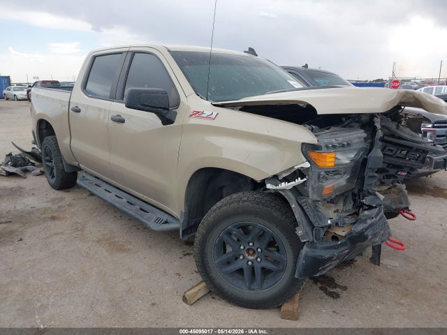 45095017 :رقم المزاد ، 3GCPDCED1NG616227 vin ، 2022 Chevrolet Silverado 1500 4wd  Short Bed Custom Trail Boss مزاد بيع