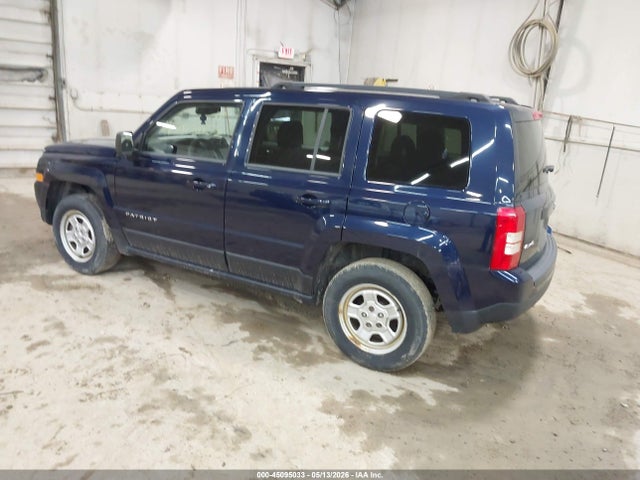 Продаж на аукціоні авто 2016 Jeep Patriot Sport, vin: 1C4NJRBB5GD782210, номер лоту: 45095033