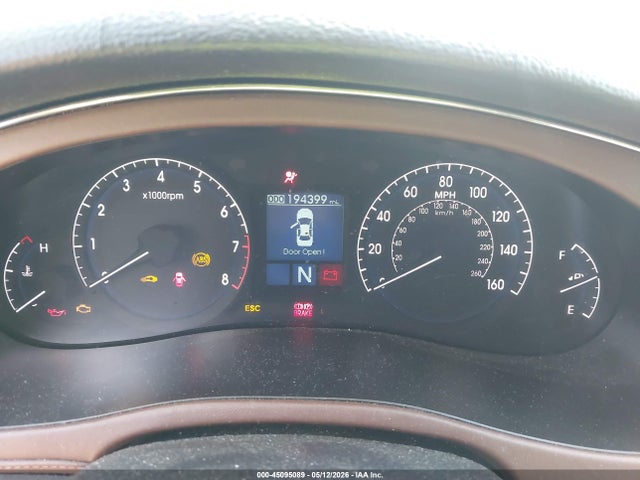 45095089 :رقم المزاد ، KMHGC46E69U020089 vin ، 2009 Hyundai Genesis 3.8 مزاد بيع