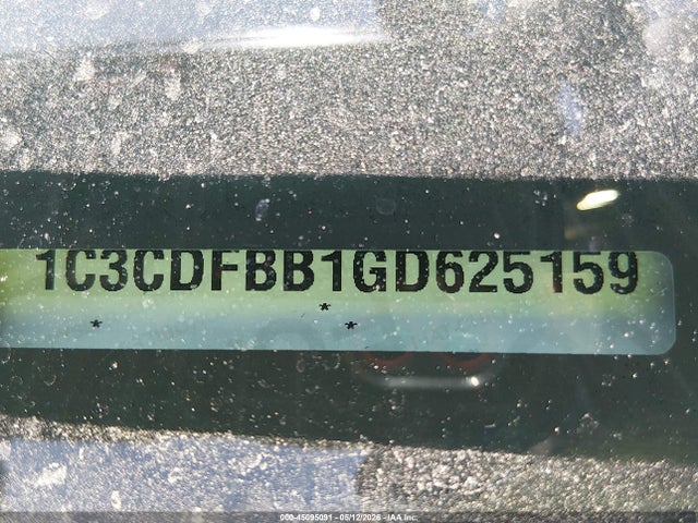 1C3CDFBB1GD625159 Dodge DART SXT