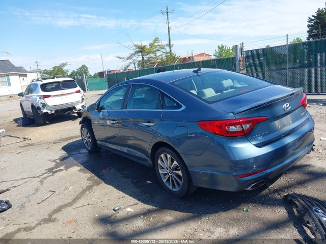 45095112 :رقم المزاد ، 5NPE34AF0GH274318 vin ، 2016 Hyundai Sonata Sport مزاد بيع