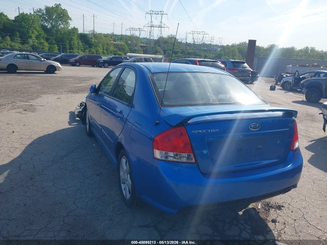2008 Kia Spectra Sx მანქანა იყიდება აუქციონზე, vin: KNAFE122685012035, აუქციონის ნომერი: 45095213