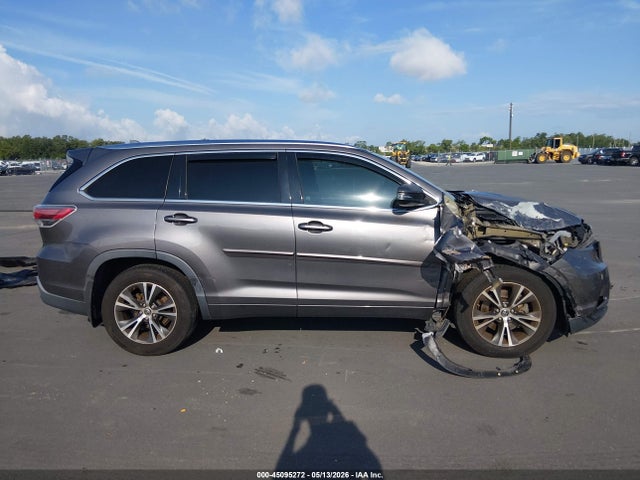 Aukcja sprzedaży 2016 Toyota Highlander Xle V6, vin: 5TDJKRFHXGS297222, numer aukcji: 45095272