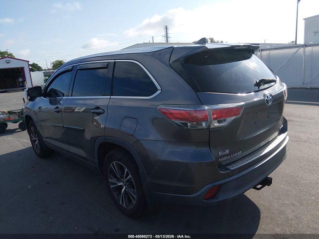 Aukcja sprzedaży 2016 Toyota Highlander Xle V6, vin: 5TDJKRFHXGS297222, numer aukcji: 45095272