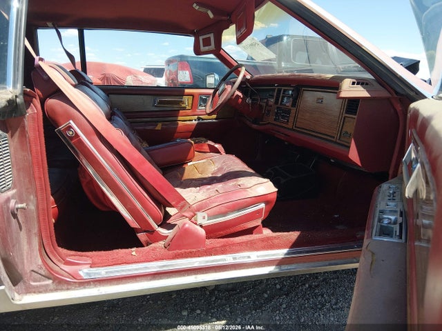 1985 Cadillac Eldorado მანქანა იყიდება აუქციონზე, vin: 1G6EL5788FE652272, აუქციონის ნომერი: 45095318
