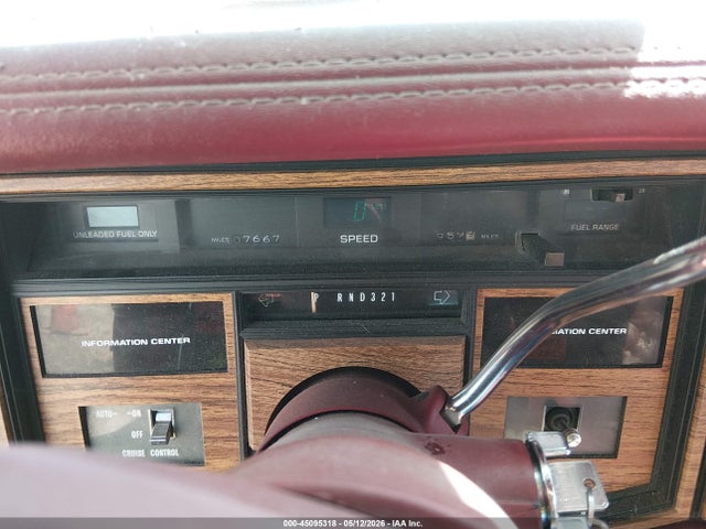 1985 Cadillac Eldorado მანქანა იყიდება აუქციონზე, vin: 1G6EL5788FE652272, აუქციონის ნომერი: 45095318