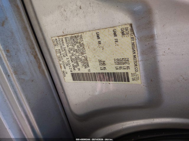 Aukcja sprzedaży 2017 Nissan Altima 2.5 S, vin: 1N4AL3AP2HC150524, numer aukcji: 45095344