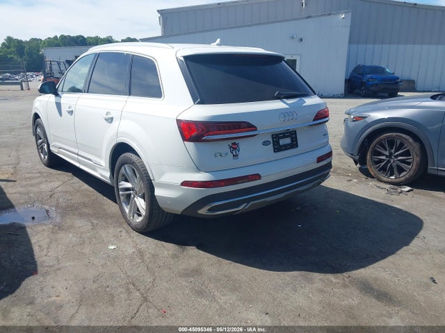 2022 Audi Q7 Premium 45 Tfsi Quattro Tiptronic მანქანა იყიდება აუქციონზე, vin: WA1AJBF78ND000548, აუქციონის ნომერი: 45095346