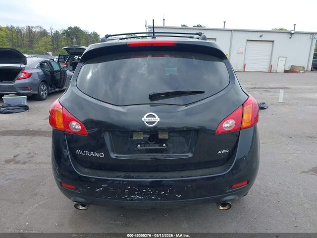 2010 Nissan Murano S მანქანა იყიდება აუქციონზე, vin: JN8AZ1MW0AW126103, აუქციონის ნომერი: 45095376