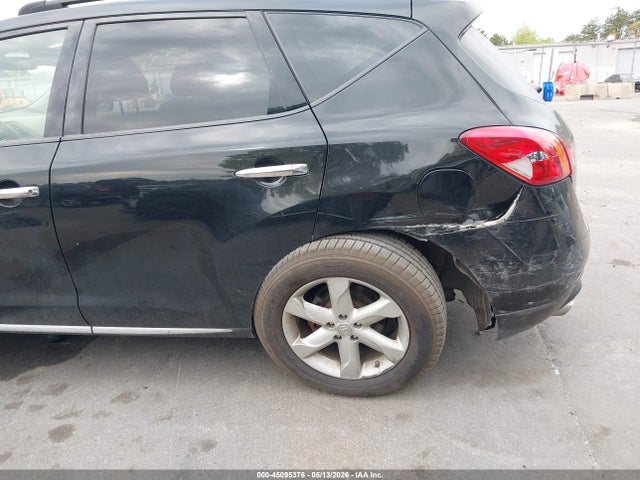 2010 Nissan Murano S მანქანა იყიდება აუქციონზე, vin: JN8AZ1MW0AW126103, აუქციონის ნომერი: 45095376