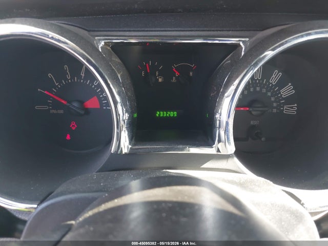 2007 Ford Mustang V6 Deluxe/v6 Premium მანქანა იყიდება აუქციონზე, vin: 1ZVFT80N475279507, აუქციონის ნომერი: 45095382