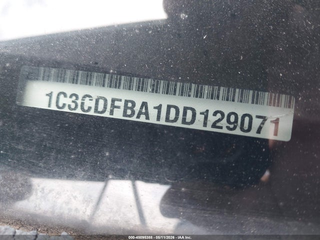 45095388 :رقم المزاد ، 1C3CDFBA1DD129071 vin ، 2013 Dodge Dart Sxt مزاد بيع