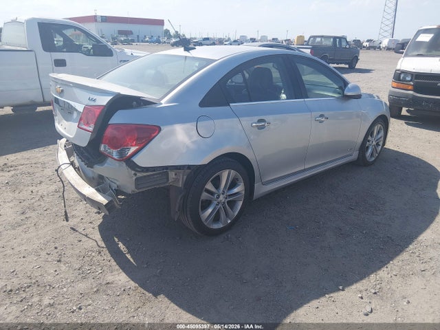 2014 Chevrolet Cruze Ltz მანქანა იყიდება აუქციონზე, vin: 1G1PG5SB2E7302046, აუქციონის ნომერი: 45095397