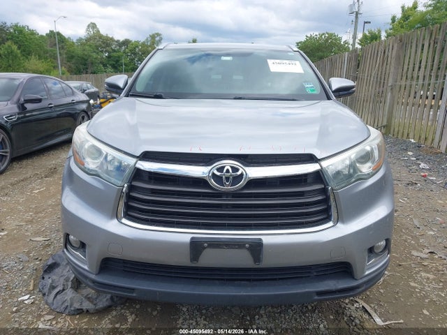 Aukcja sprzedaży 2015 Toyota Highlander Limited V6, vin: 5TDDKRFH5FS160734, numer aukcji: 45095492