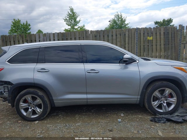 Aukcja sprzedaży 2015 Toyota Highlander Limited V6, vin: 5TDDKRFH5FS160734, numer aukcji: 45095492