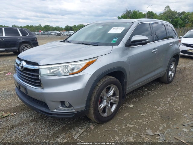 Aukcja sprzedaży 2015 Toyota Highlander Limited V6, vin: 5TDDKRFH5FS160734, numer aukcji: 45095492