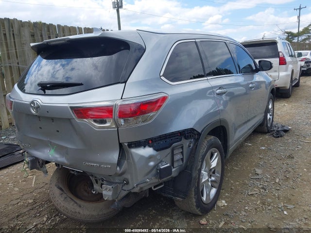 Aukcja sprzedaży 2015 Toyota Highlander Limited V6, vin: 5TDDKRFH5FS160734, numer aukcji: 45095492