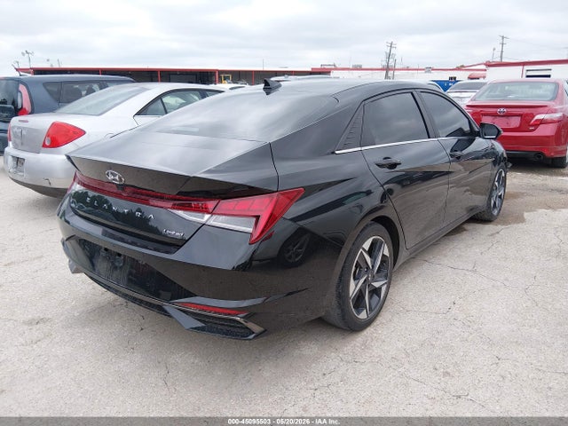 Продаж на аукціоні авто 2022 Hyundai Elantra Limited, vin: 5NPLP4AG5NH068705, номер лоту: 45095503