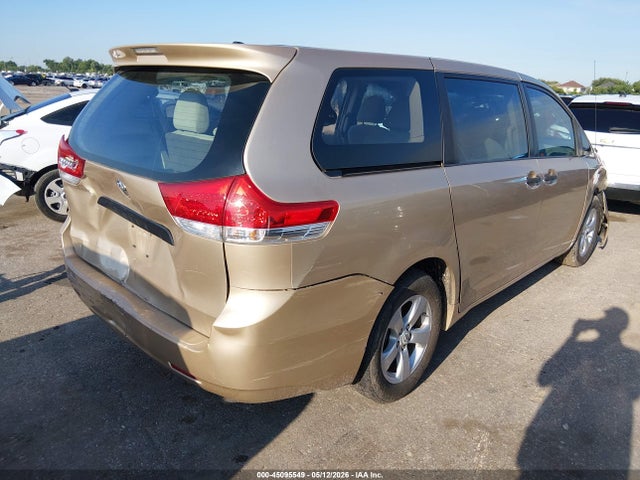 Aukcja sprzedaży 2011 Toyota Sienna, vin: 5TDKA3DC6BS003657, numer aukcji: 45095549