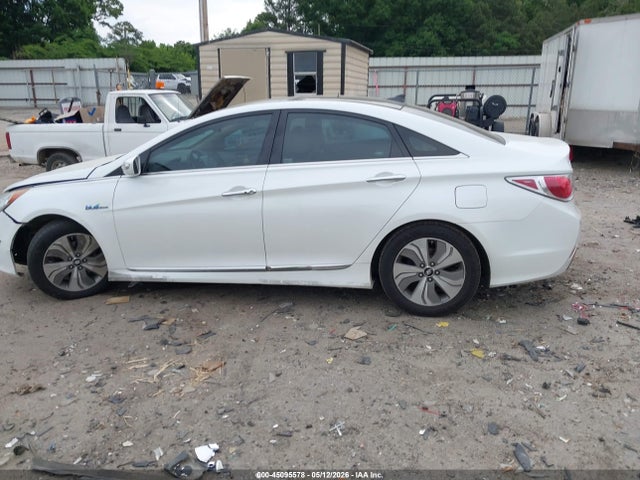 2015 Hyundai Sonata Hybrid Limited მანქანა იყიდება აუქციონზე, vin: KMHEC4A42FA125263, აუქციონის ნომერი: 45095578