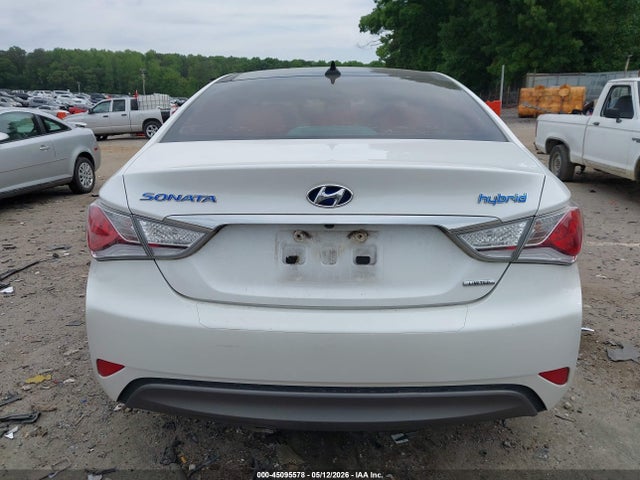 2015 Hyundai Sonata Hybrid Limited მანქანა იყიდება აუქციონზე, vin: KMHEC4A42FA125263, აუქციონის ნომერი: 45095578
