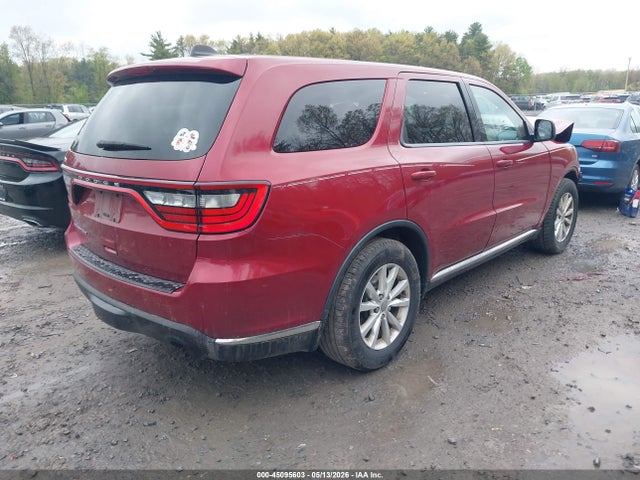 45095603 :رقم المزاد ، 1C4RDHAGXFC232554 vin ، 2015 Dodge Durango Sxt مزاد بيع