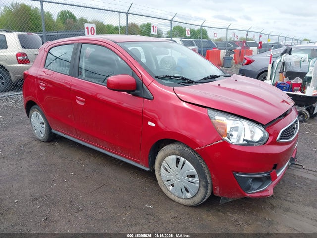 2019 Mitsubishi Mirage Es მანქანა იყიდება აუქციონზე, vin: ML32A3HJ4KH016651, აუქციონის ნომერი: 45095625