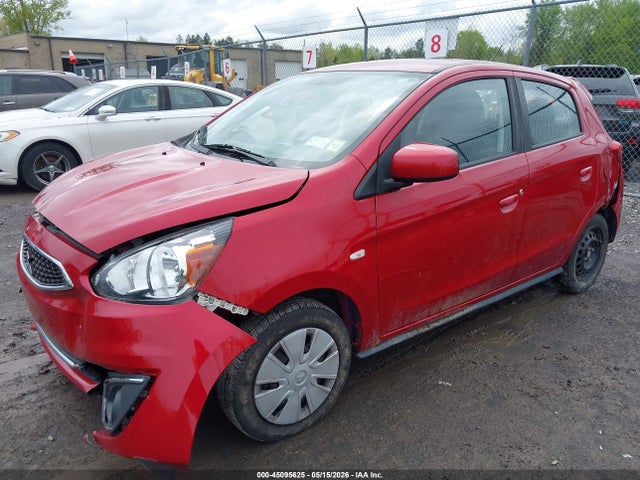 2019 Mitsubishi Mirage Es მანქანა იყიდება აუქციონზე, vin: ML32A3HJ4KH016651, აუქციონის ნომერი: 45095625