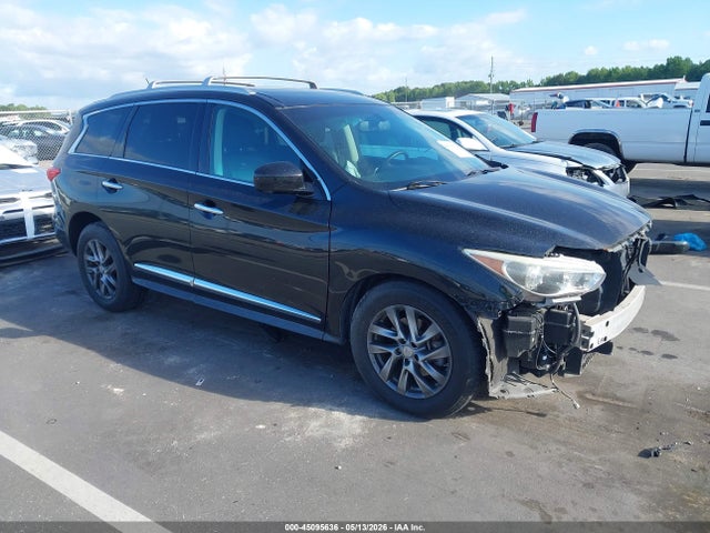 2013 Infiniti Jx35 მანქანა იყიდება აუქციონზე, vin: 5N1AL0MM8DC326038, აუქციონის ნომერი: 45095636