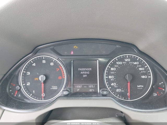 45095656 :رقم المزاد ، WA1LFAFP4CA017771 vin ، 2012 Audi Q5 2.0t Premium مزاد بيع