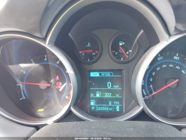 45095667 :رقم المزاد ، 1G1PA5SGXD7273150 vin ، 2013 Chevrolet Cruze Ls Auto مزاد بيع