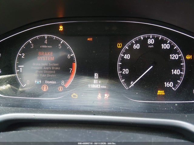 Aukcja sprzedaży 2018 Honda Accord Touring, vin: 1HGCV1F92JA161067, numer aukcji: 45095710