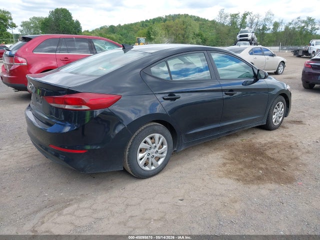 45095870 :رقم المزاد ، KMHD74LF4HU118363 vin ، 2017 Hyundai Elantra Se مزاد بيع