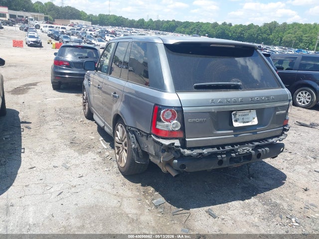 Aukcja sprzedaży 2012 Land Rover Range Rover Sport Hse, vin: SALSK2D4XCA756132, numer aukcji: 45095962