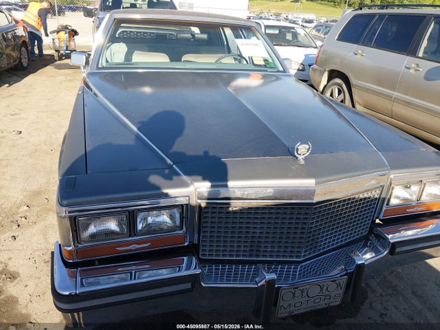 1987 Cadillac Brougham მანქანა იყიდება აუქციონზე, vin: 1G6DW51Y2H9736921, აუქციონის ნომერი: 45095987